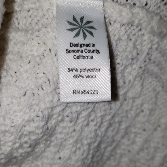NWOT Athleta White Cypress Sweater - Picture 8 of 9